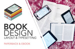 Load image into Gallery viewer, I will create your book layout design, formatting and typesetting