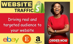 Load image into Gallery viewer, I will boost your website traffic and gain real and active audience