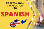 Load image into Gallery viewer, I will professionally translate your texts from english to spanish (upto 1000 words)