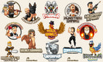 Load image into Gallery viewer, I will design caricature mascot logo, modern cartoon character, cartoon portrait
