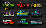 Load image into Gallery viewer, I will do stunning 2D, 3D logo design for your brand ,company or business