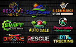 Load image into Gallery viewer, I will do stunning 2D, 3D logo design for your brand ,company or business