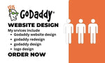 Load image into Gallery viewer, I will create professional godaddy website wix website design shopify wordpress website (1 page)
