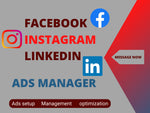 Load image into Gallery viewer, I will be your social media meta facebook and instagram ads campaign manager