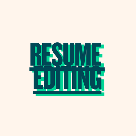 Resume Editing