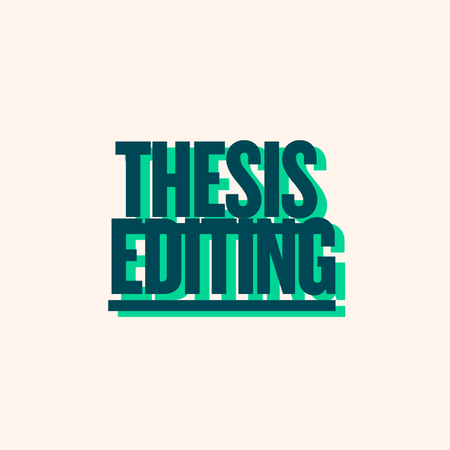 Thesis Editing