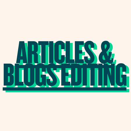 Articles & Blogs Editing