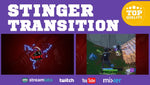 Load image into Gallery viewer, I will create stinger transition screen for kick twitch youtube gaming