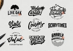 Load image into Gallery viewer, I will do modern text, font logo and custom typography, lettering, hand drawn design