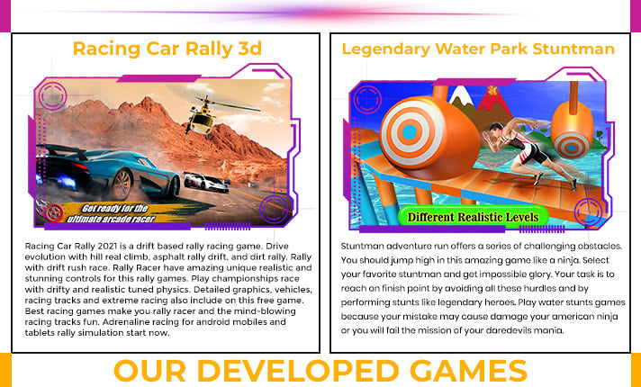 I will be your professional unity developer for 2d, 3d mobile games