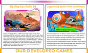 I will be your professional unity developer for 2d, 3d mobile games