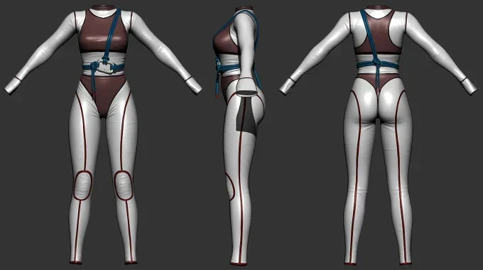 I will make your 3d clothing shoes for sansar, second life and sims