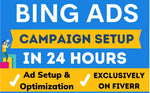 Load image into Gallery viewer, I will setup bing ads microsoft ads campaign in 24 hours