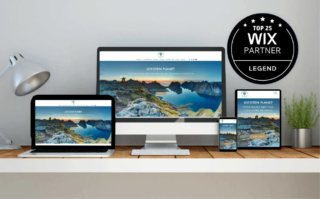 I will design responsive wix websites with unlimited revisions (1 page)