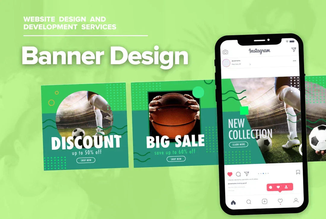 I will create an eye catching banner design
