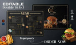 Load image into Gallery viewer, I will professionally design a flyer, brochure, packaging design and menu cards