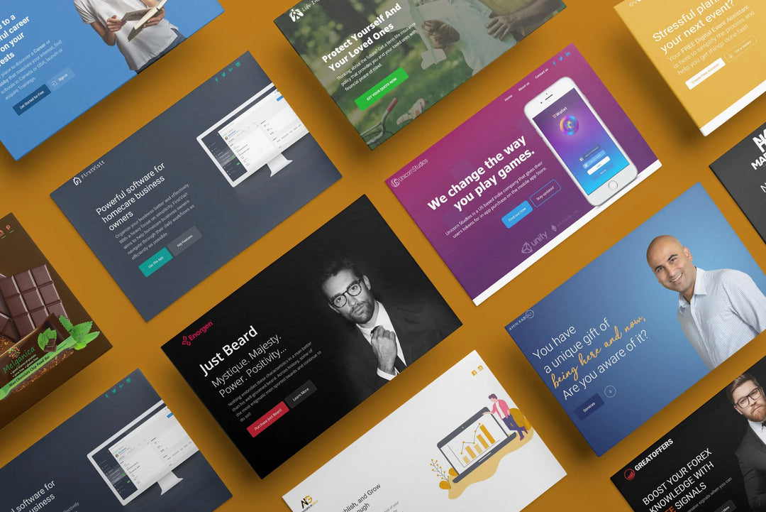 I will build a high converting landing page (1 page)