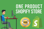 Load image into Gallery viewer, I will create one product shopify store, shopify dropshipping store (4 pages)