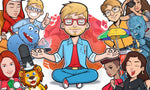 Load image into Gallery viewer, I will draw cartoon illustration and unique cartoon character