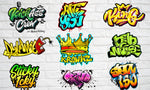 Load image into Gallery viewer, I will do a graffiti art logo for your brand, business, or company