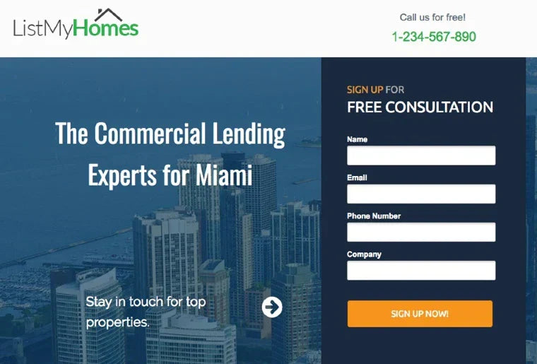 I will create modern landing page design