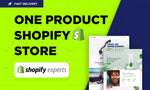 Load image into Gallery viewer, I will create one product shopify store, dropshipping website (5 pages)