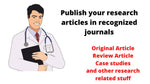 Load image into Gallery viewer, I will publish medical and health related research articles in research journals-Up to 1,000 words
