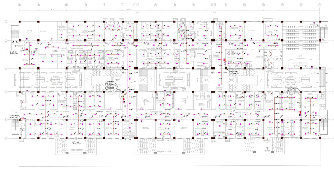 I will do architecture, mep, hvac, plumbing, electrical permit drawings