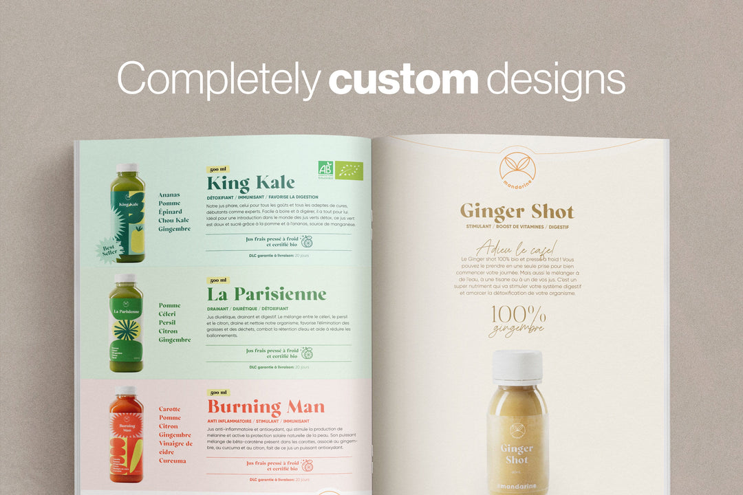 I will design a professional and custom product catalog layout-8 Paged Catalog