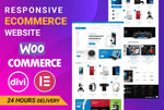 Load image into Gallery viewer, I will build wordpress woocommerce website with divi and elementor (1 page)