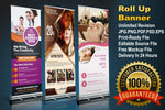 Load image into Gallery viewer, I will do outstanding roll up banner design