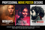 Load image into Gallery viewer, I will design a unique and creative movie poster for your film