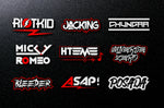 Load image into Gallery viewer, I will do modern text, font logo and custom typography, lettering, hand drawn design