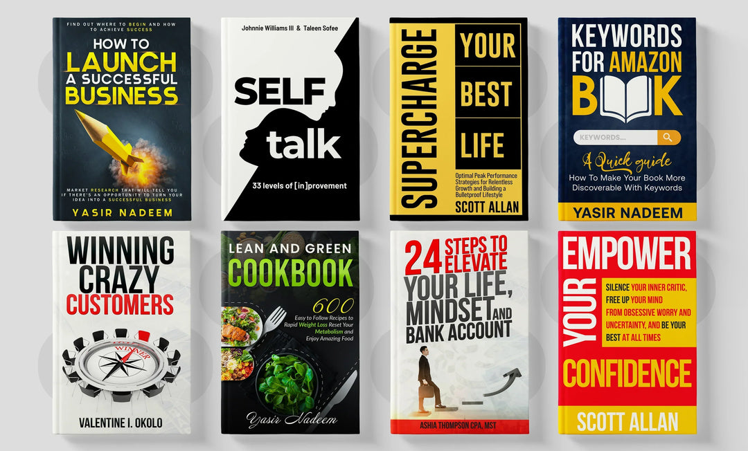I will do book cover design, ebook cover design, KDP book cover