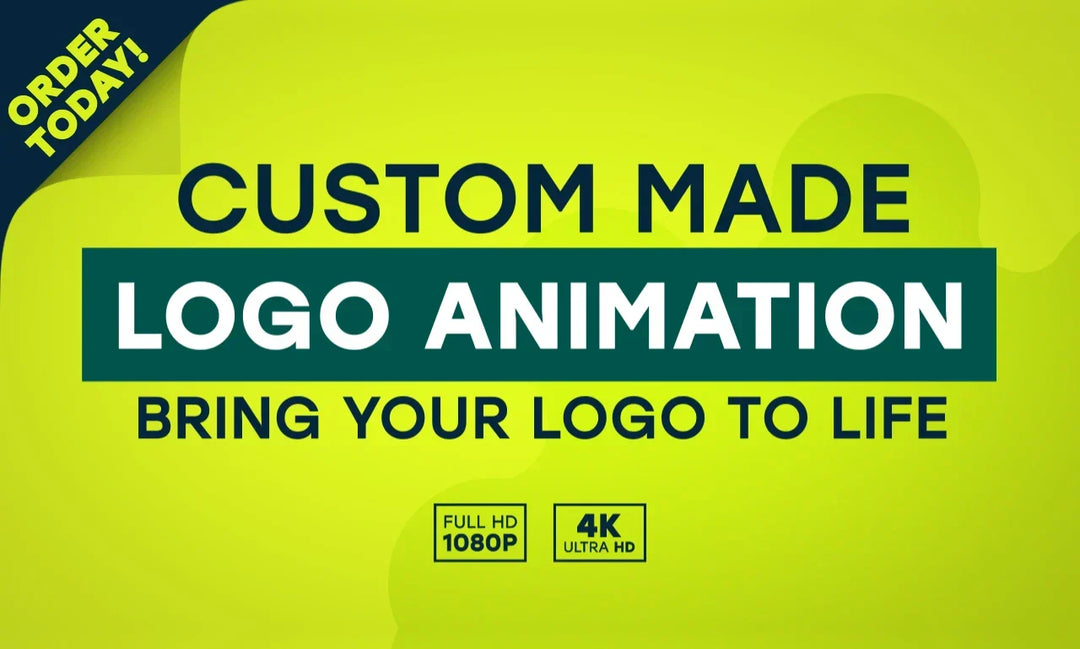 I will produce a custom logo animation-Full HD Lite Package Custom Logo Animation