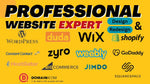 Load image into Gallery viewer, I will godaddy website, godaddy website design, godaddy redesign godaddy website design (1 page)