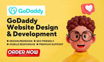 Load image into Gallery viewer, I will design or redesign stunning godaddy website or godaddy ecommerce store (5 pages)