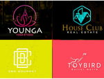 Load image into Gallery viewer, I will do modern minimalist logo design for your business