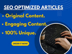 Load image into Gallery viewer, I will write high quality SEO blog posts and articles (Upto 1500 words)