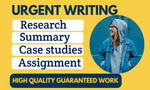 Load image into Gallery viewer, We will write professional research summaries and reports on any topic (Upto 3000 words)