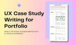 Load image into Gallery viewer, I will write an appealing UX UI case study for your portfolio (3 Case Studies)